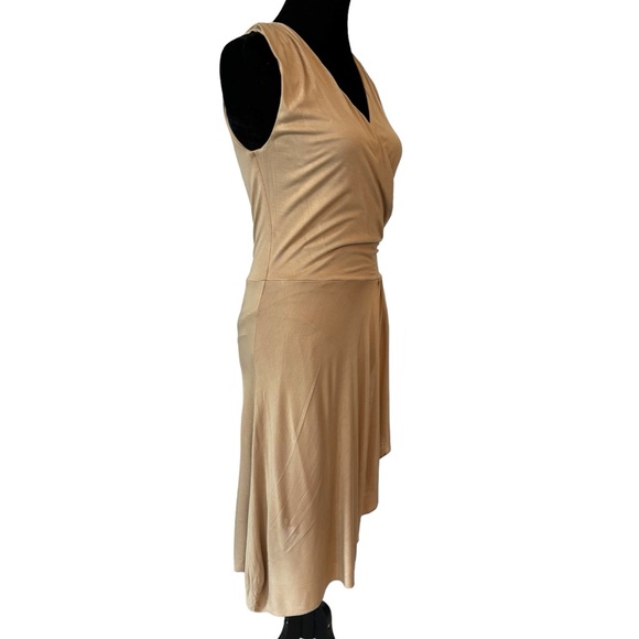 Lauren Ralph Lauren Beige Pleated Dress - Picture 4 of 5